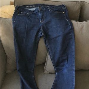 J. Crew Matchstick jeans Indigo wash